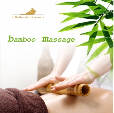 massaggio bamboo rituale il mulino del benessere